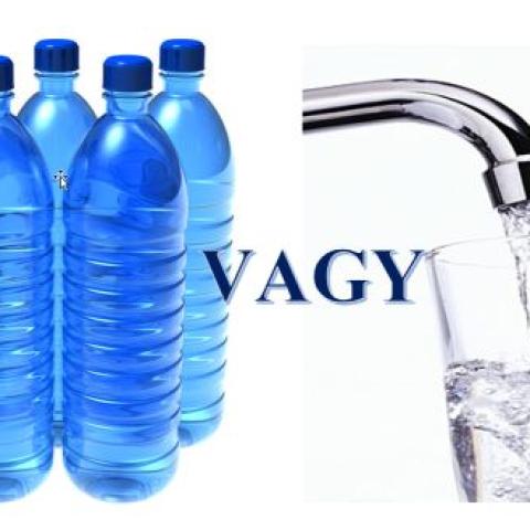 Csapvíz kontra ásványvíz