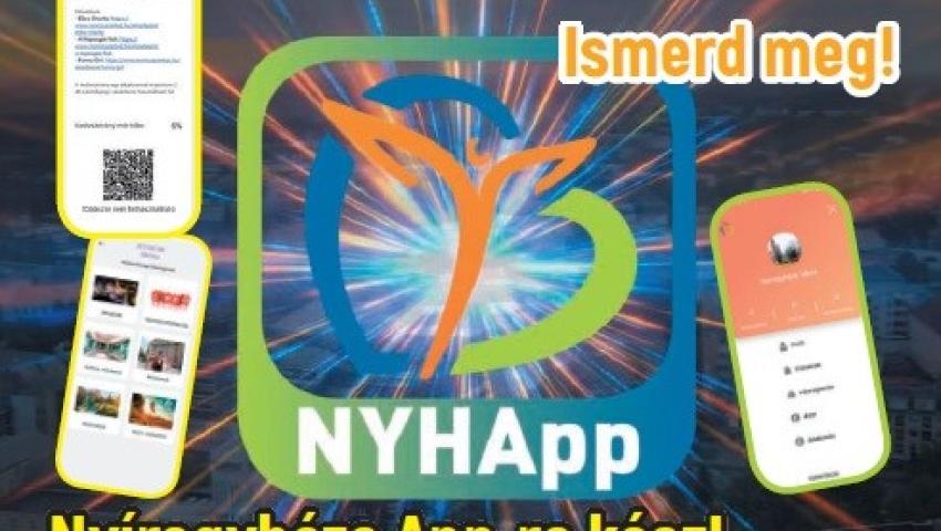 Elindult Nyíregyháza Megyei Jogú Város legújabb digitális fejlesztése, a NYHApp, kövessék és használják az applikáció adta lehetőségeket