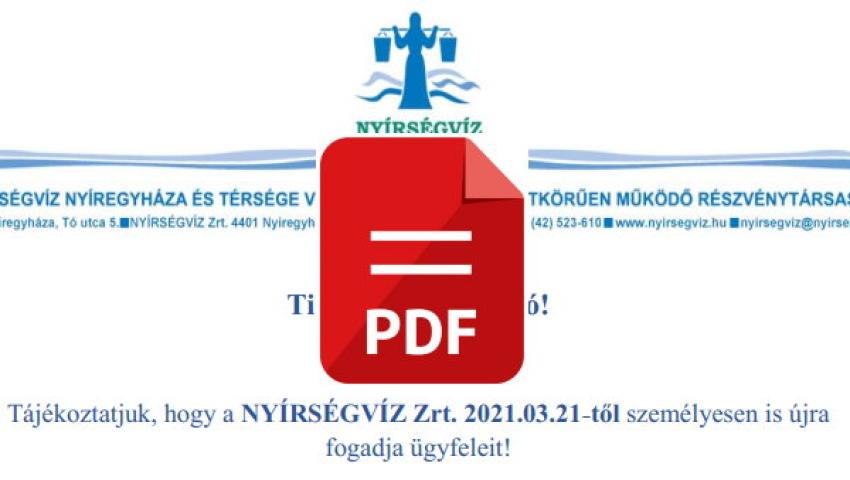 Tájékoztató - 2022.03.21