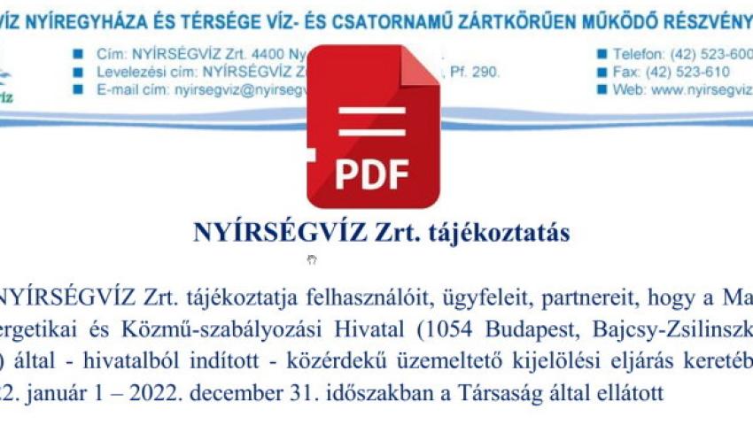 Tájékoztatás